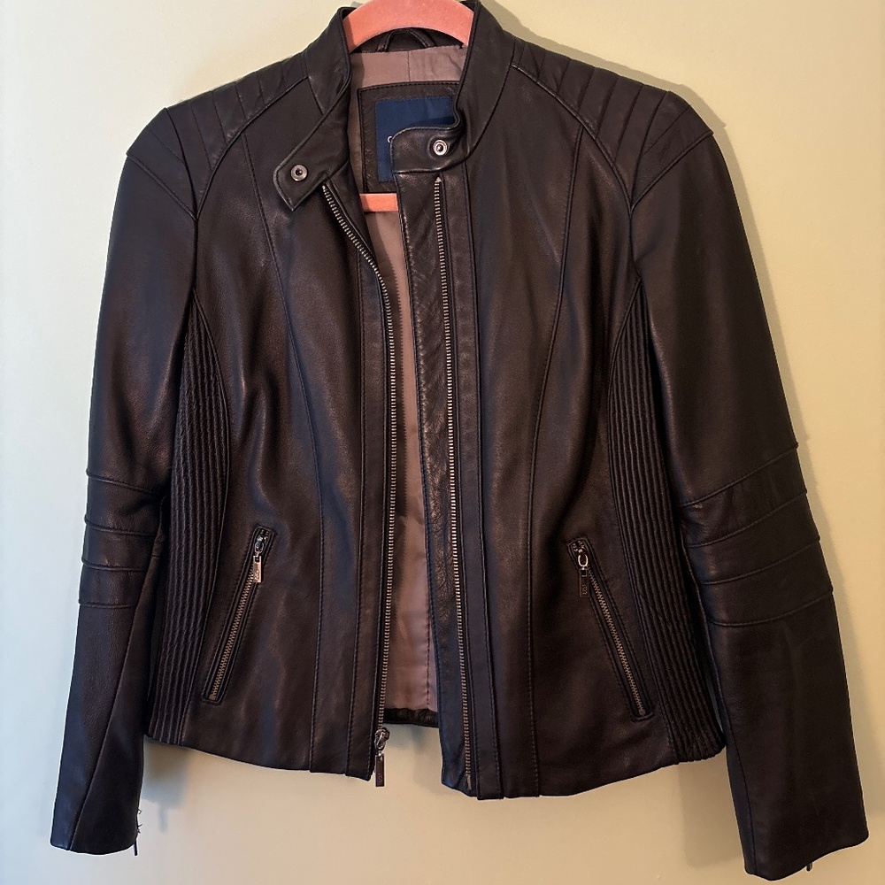 Cole Haan leather jacket